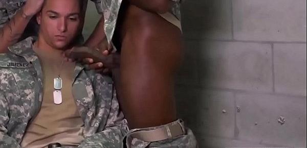  Gay naked black army men fucking white and military hand job videos